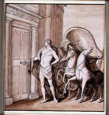 Apollo und sein Wagen von Giovanni Battista Cipriani
