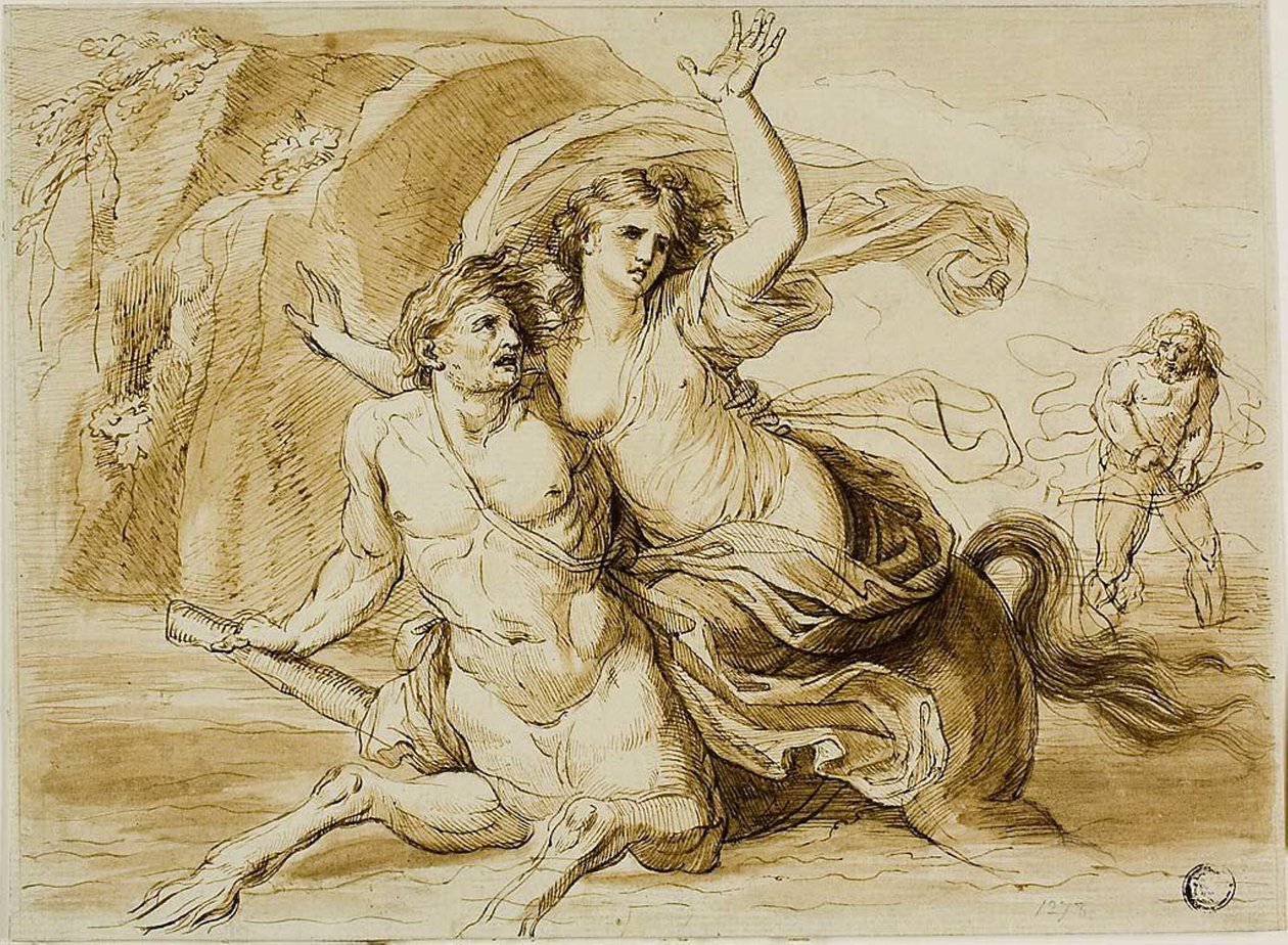 Raub der Deianira von Giovanni Battista Cipriani
