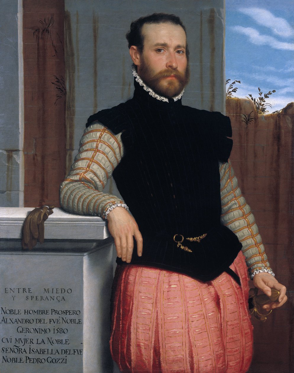 Porträt von Prospero Alessandri von Giovanni Battista Moroni