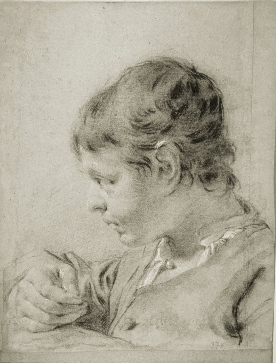 Porträt eines jungen Jungen von Giovanni Battista Piazzetta