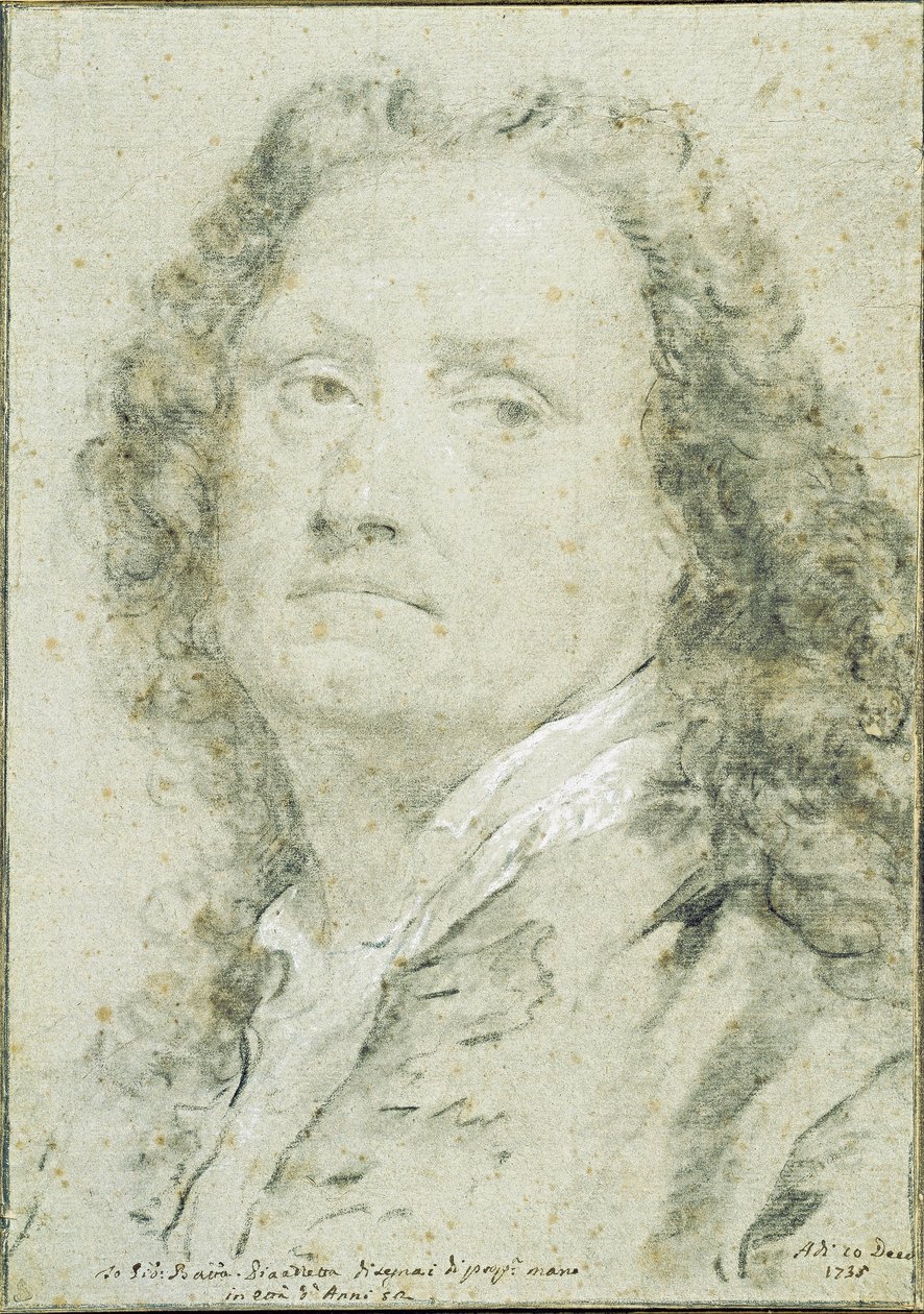 Selbstporträt von Giovanni Battista Piazzetta