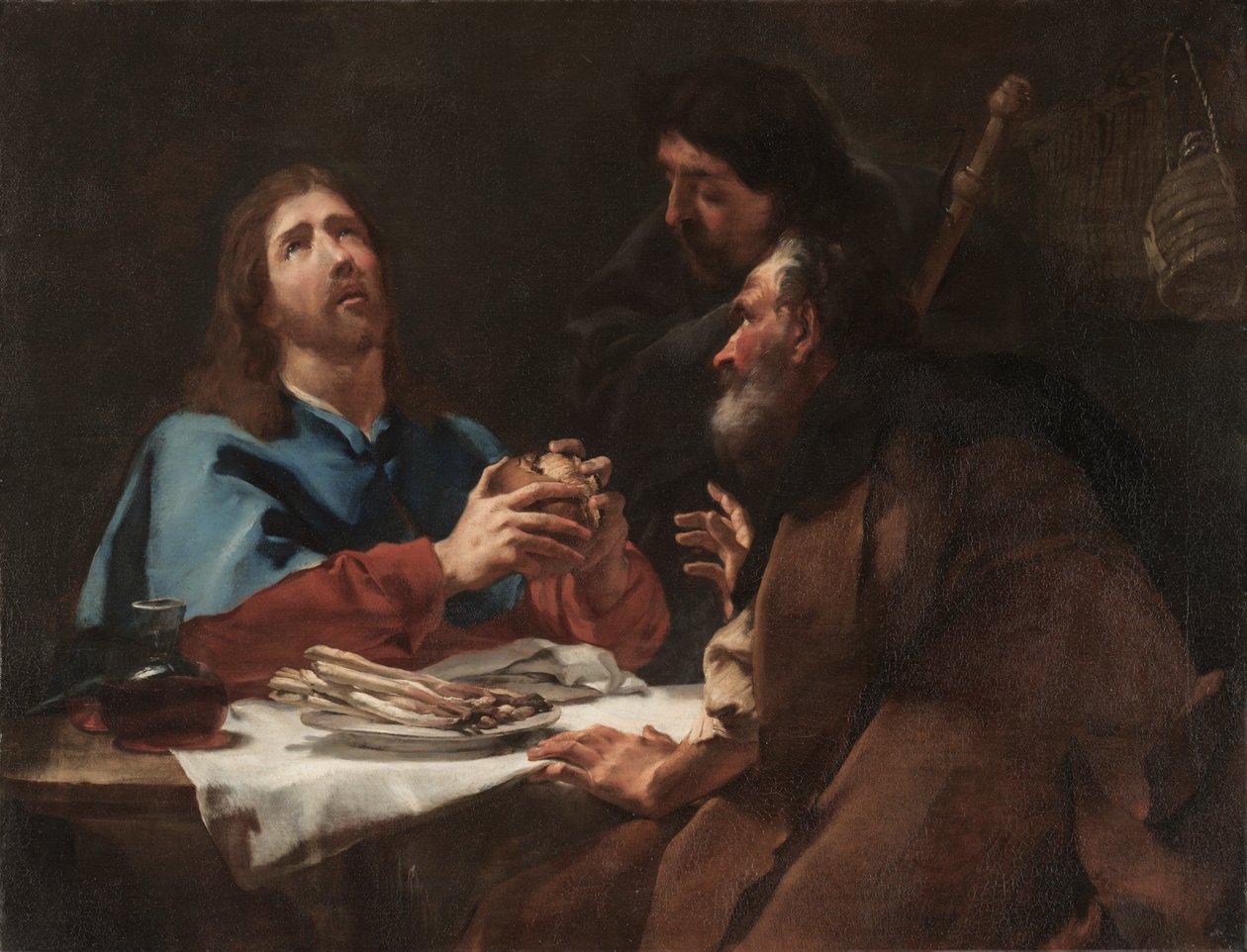 Das Abendmahl in Emmaus von Giovanni Battista Piazzetta