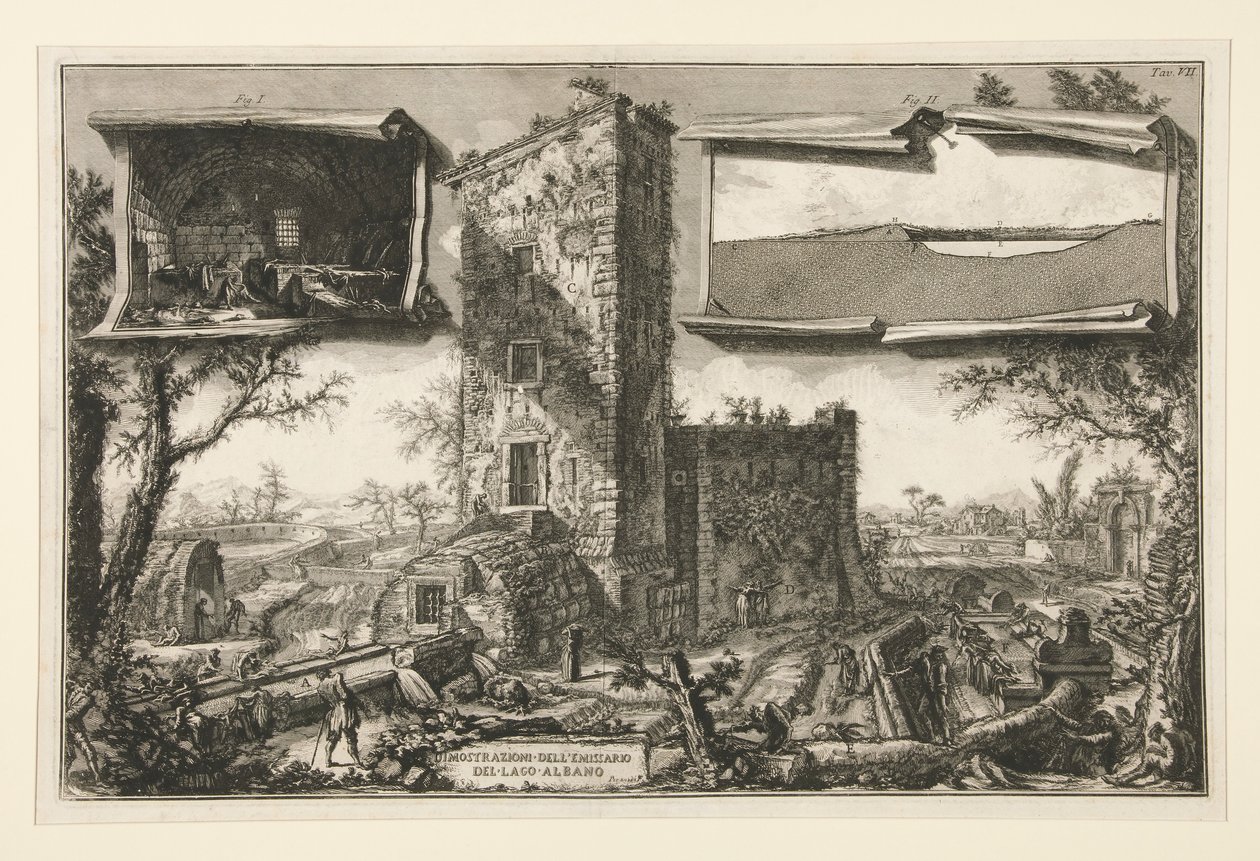 Demonstrationen von von Giovanni Battista Piranesi