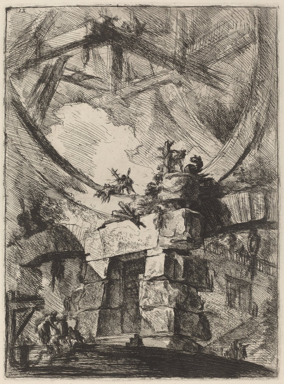 Das Riesenrad von Giovanni Battista Piranesi