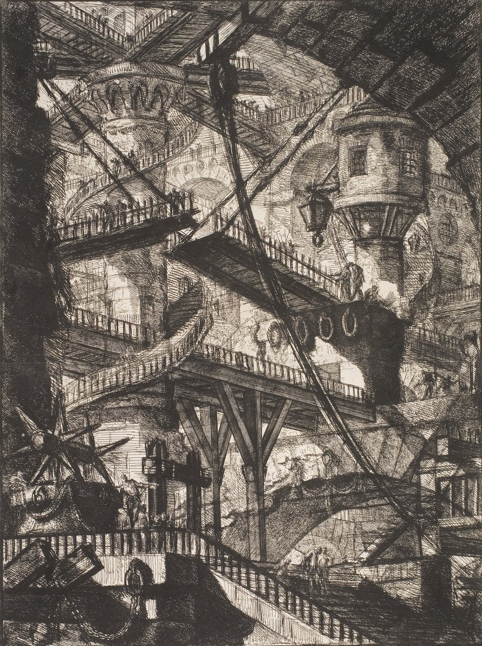 Die Zugbrücke von Giovanni Battista Piranesi