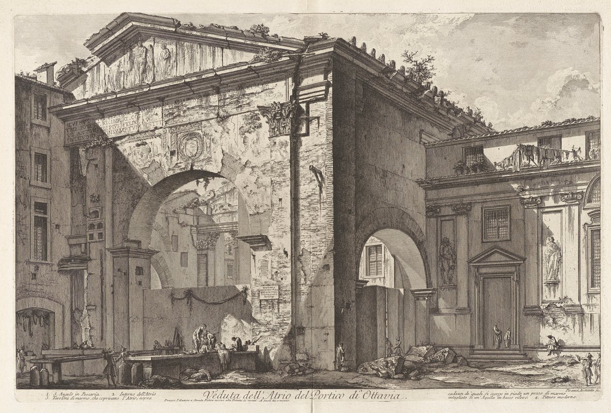 Ansicht von von Giovanni Battista Piranesi