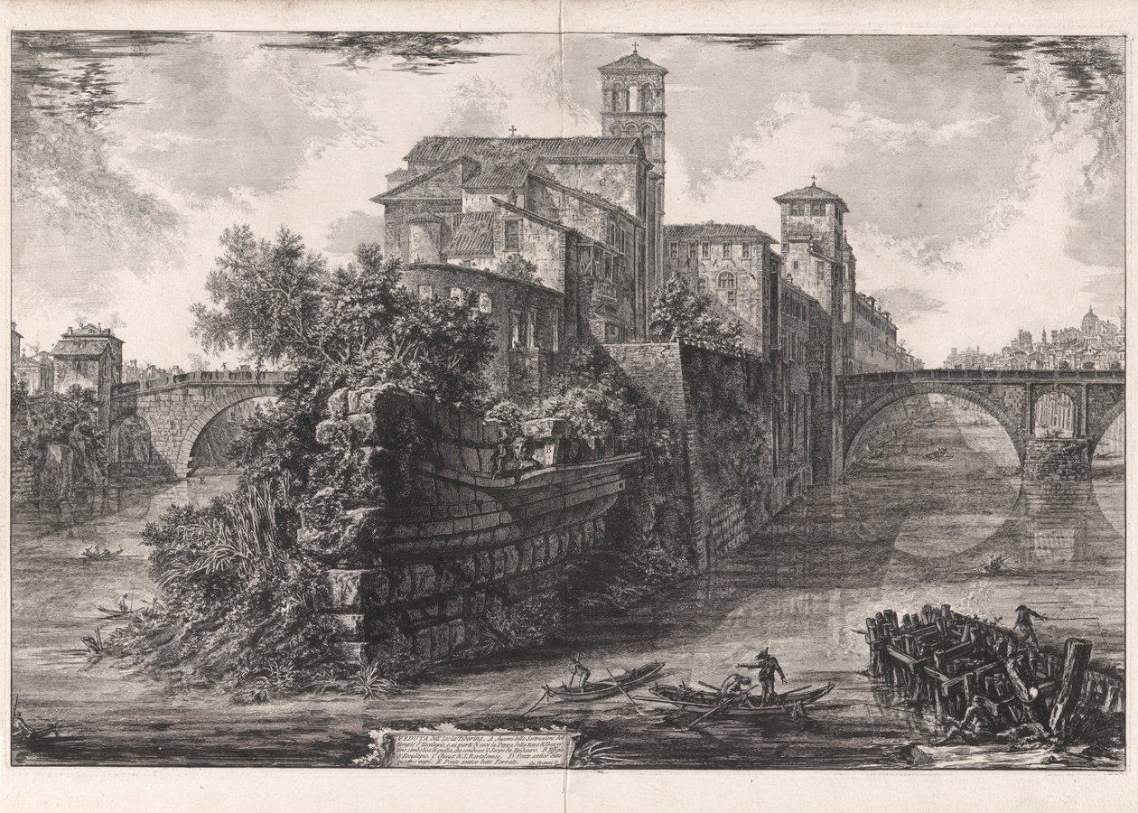 Ansicht der... von Giovanni Battista Piranesi