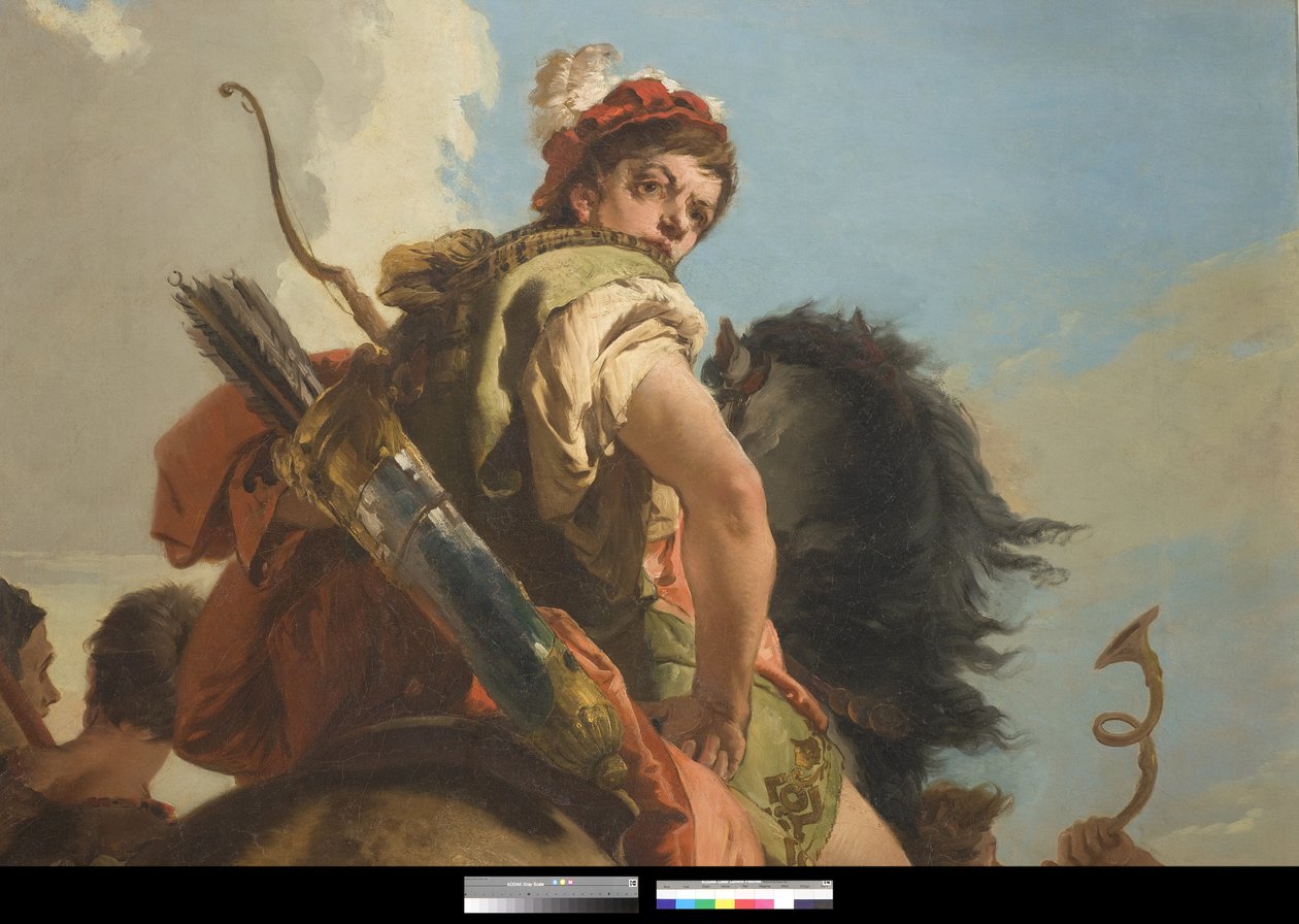 Jäger zu Pferd, 1718-30 von Giovanni Battista Tiepolo
