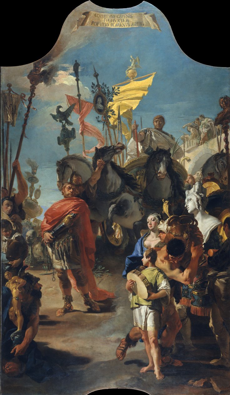 Der Triumph des Marius, 1729 von Giovanni Battista Tiepolo