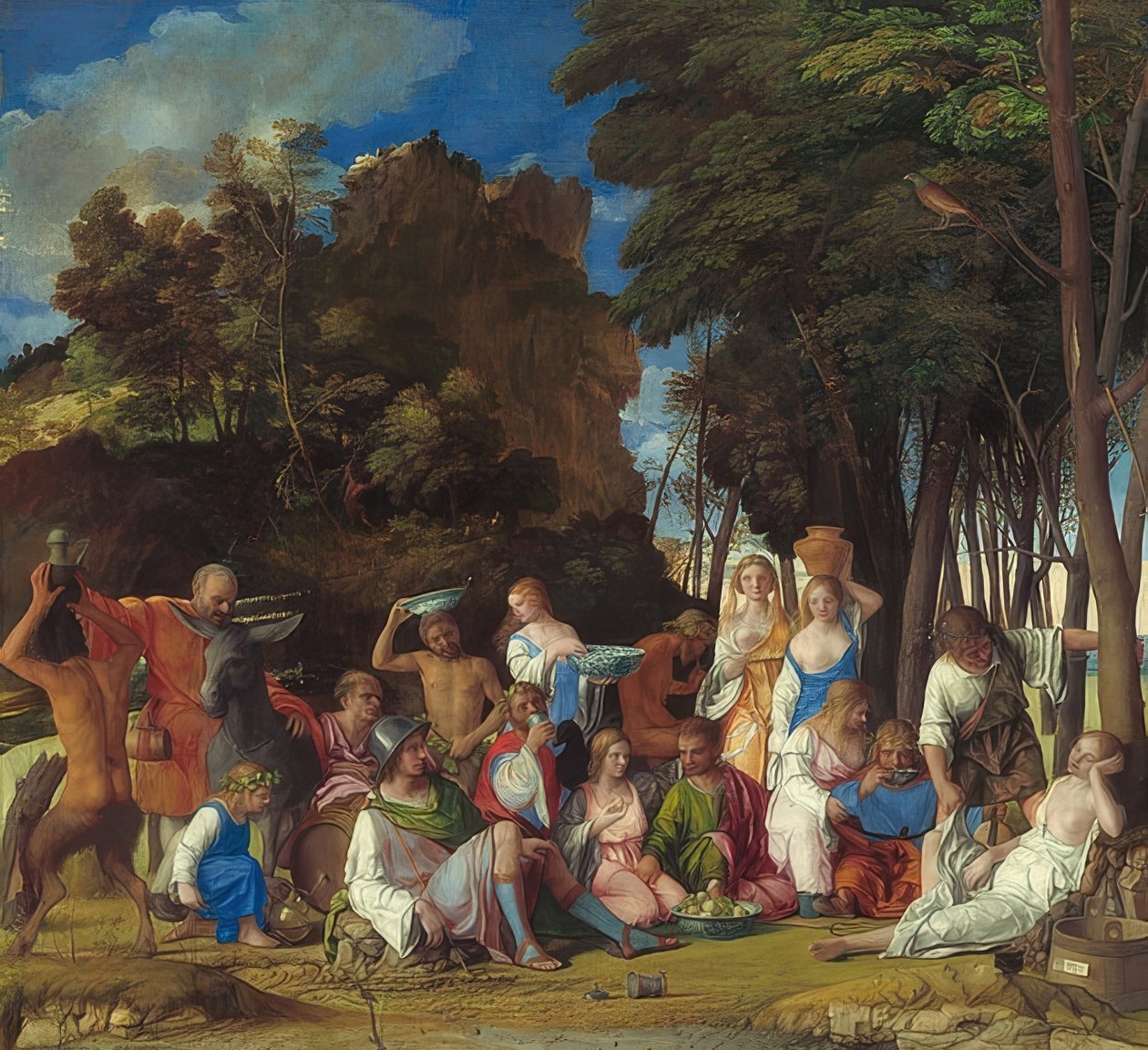 Das Fest der Götter von Giovanni Bellini