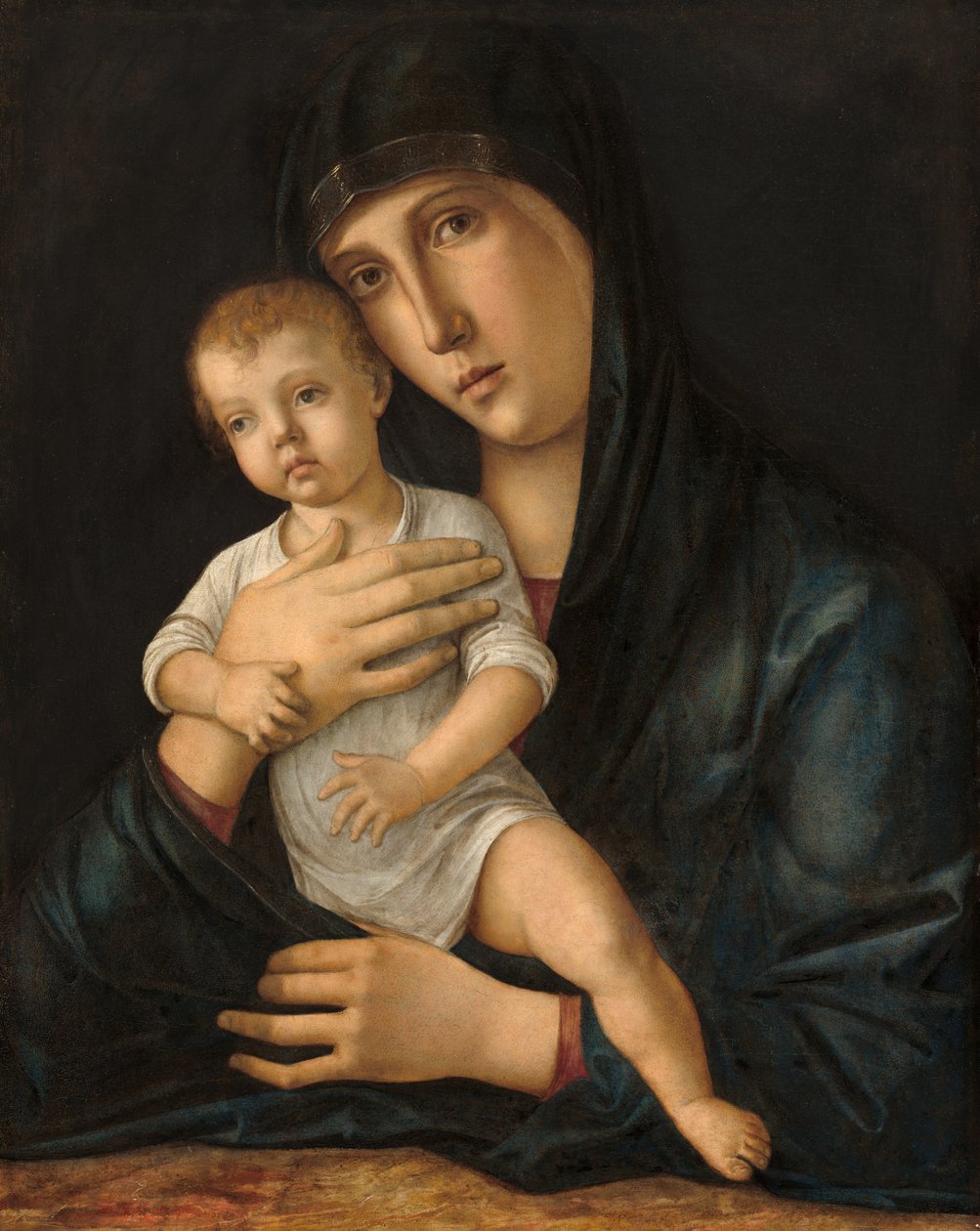 Madonna mit Kind, ca. 1480-1485 von Giovanni Bellini