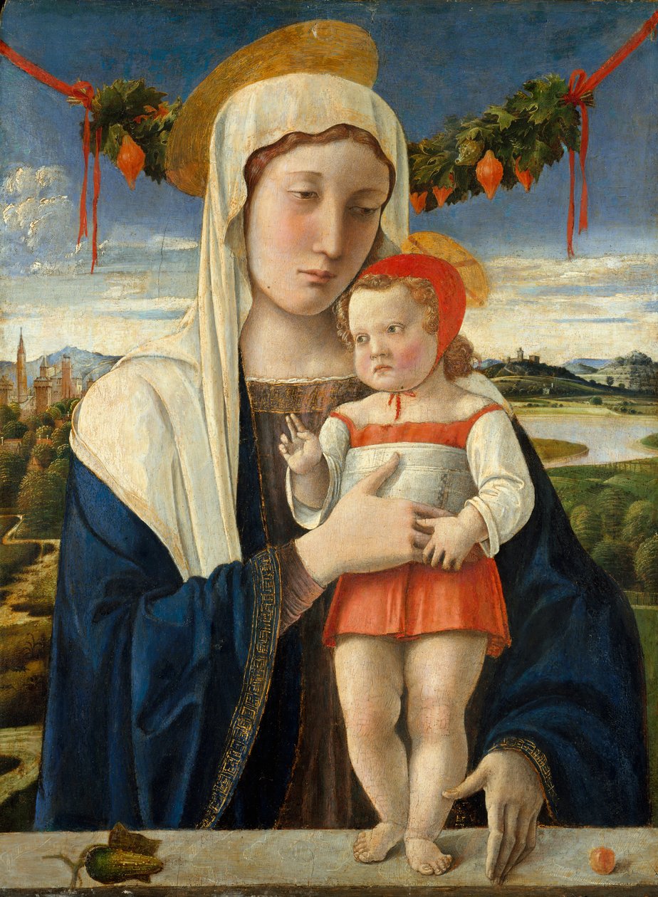 Madonna mit Kind, ca. 1470 von Giovanni Bellini