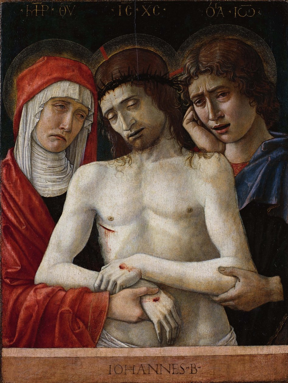 Pietà, ca. 1455 von Giovanni Bellini