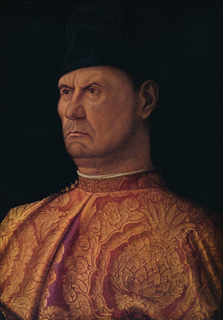 Porträt eines Condottiere, 1475-1480 von Giovanni Bellini