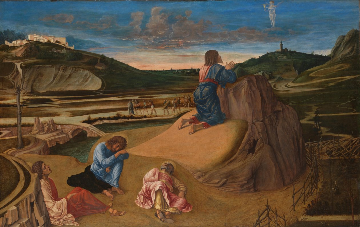 Die Agonie im Garten von Giovanni Bellini