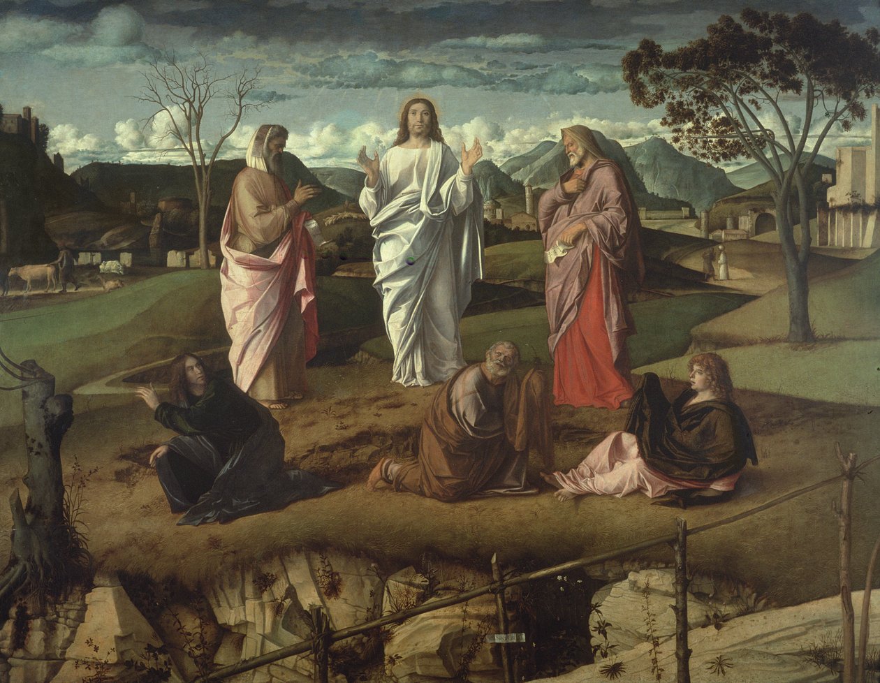 Die Verklärung, 1485 von Giovanni Bellini