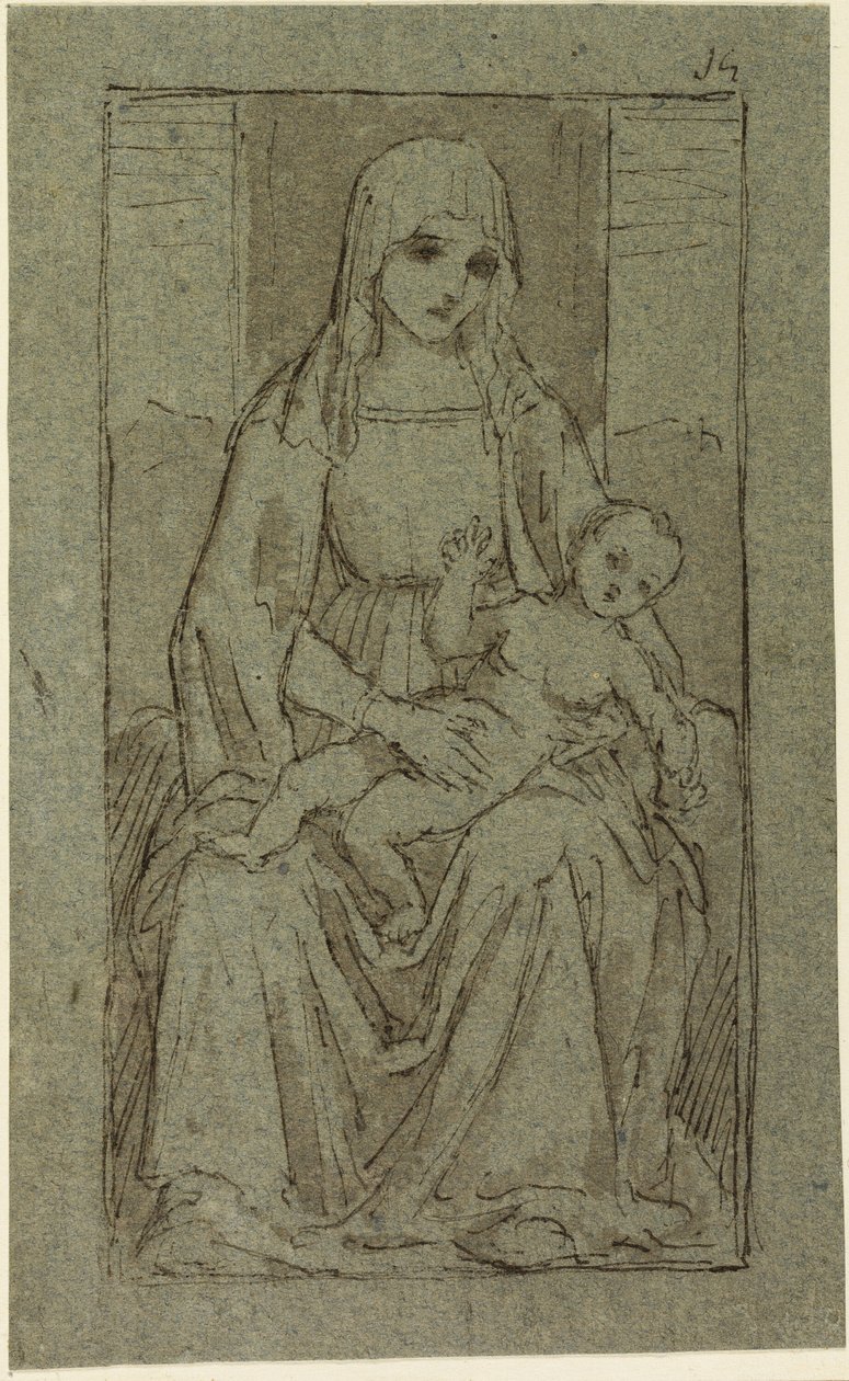 Jungfrau und Kind von Giovanni Bellini