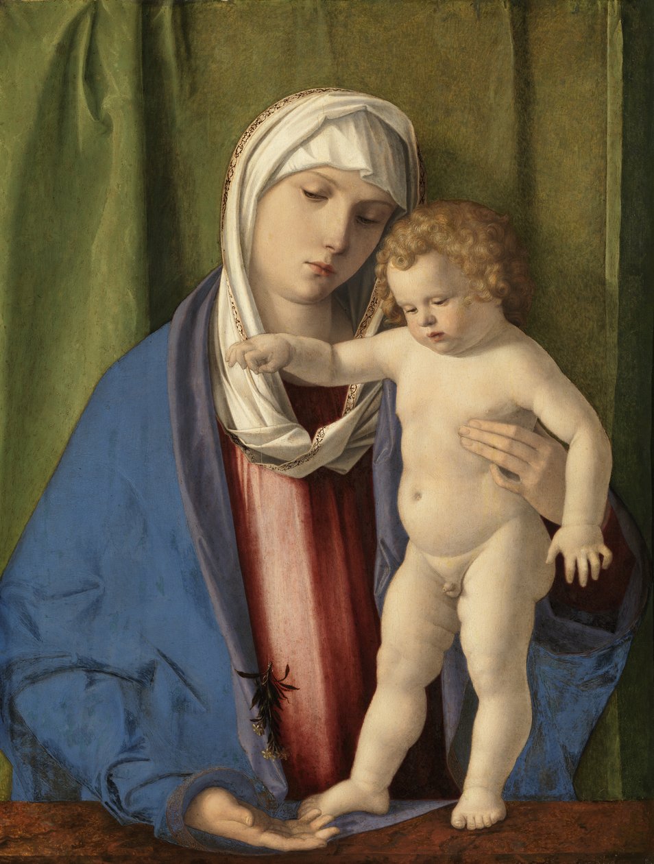 Jungfrau und Kind, ca. 1488-90 von Giovanni Bellini