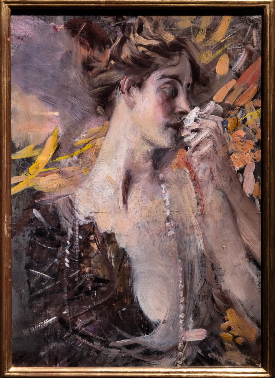 Weinende Frau von Giovanni Boldini
