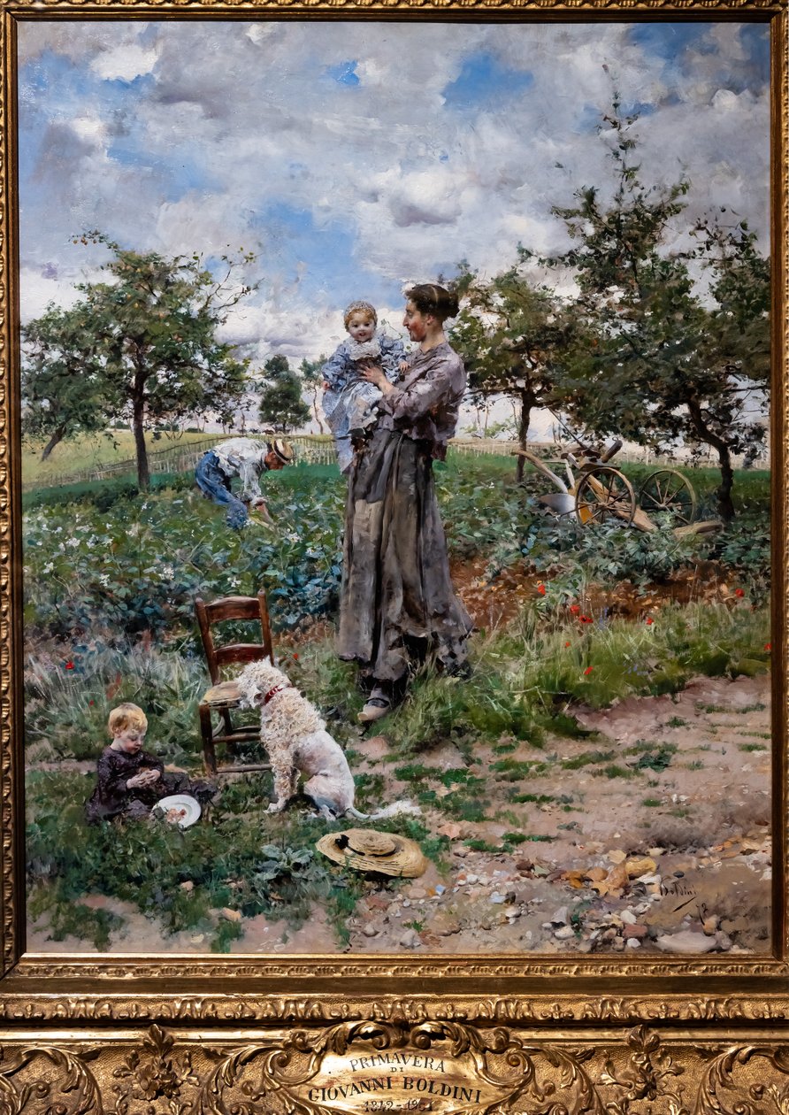 Auf dem Land (Der Frühling) von Giovanni Boldini
