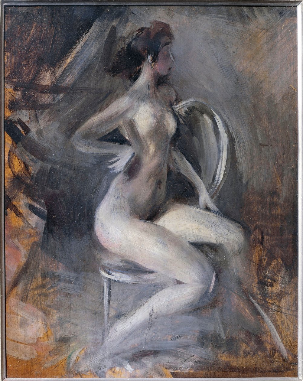 Ferrara, Dynamischer Akt von Giovanni Boldini