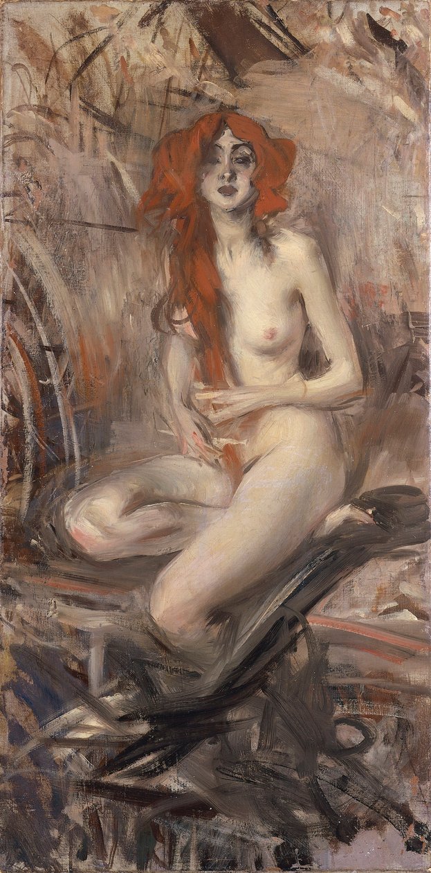 Junger Akt von Giovanni Boldini