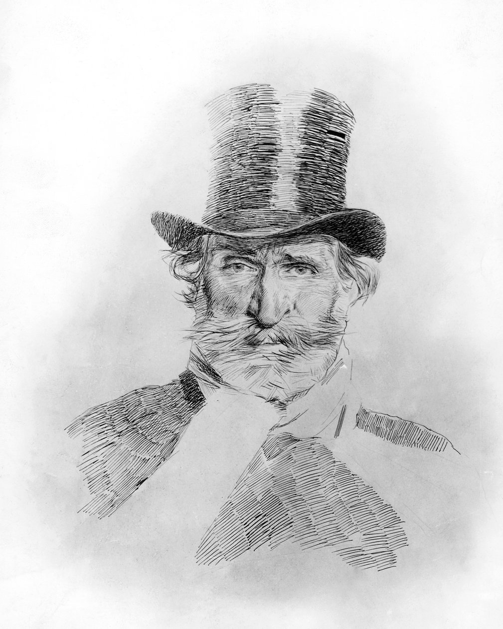 Porträt von Giuseppe Verdi von Giovanni Boldini