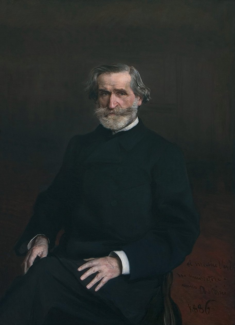 Porträt von Giuseppe Verdi von Giovanni Boldini