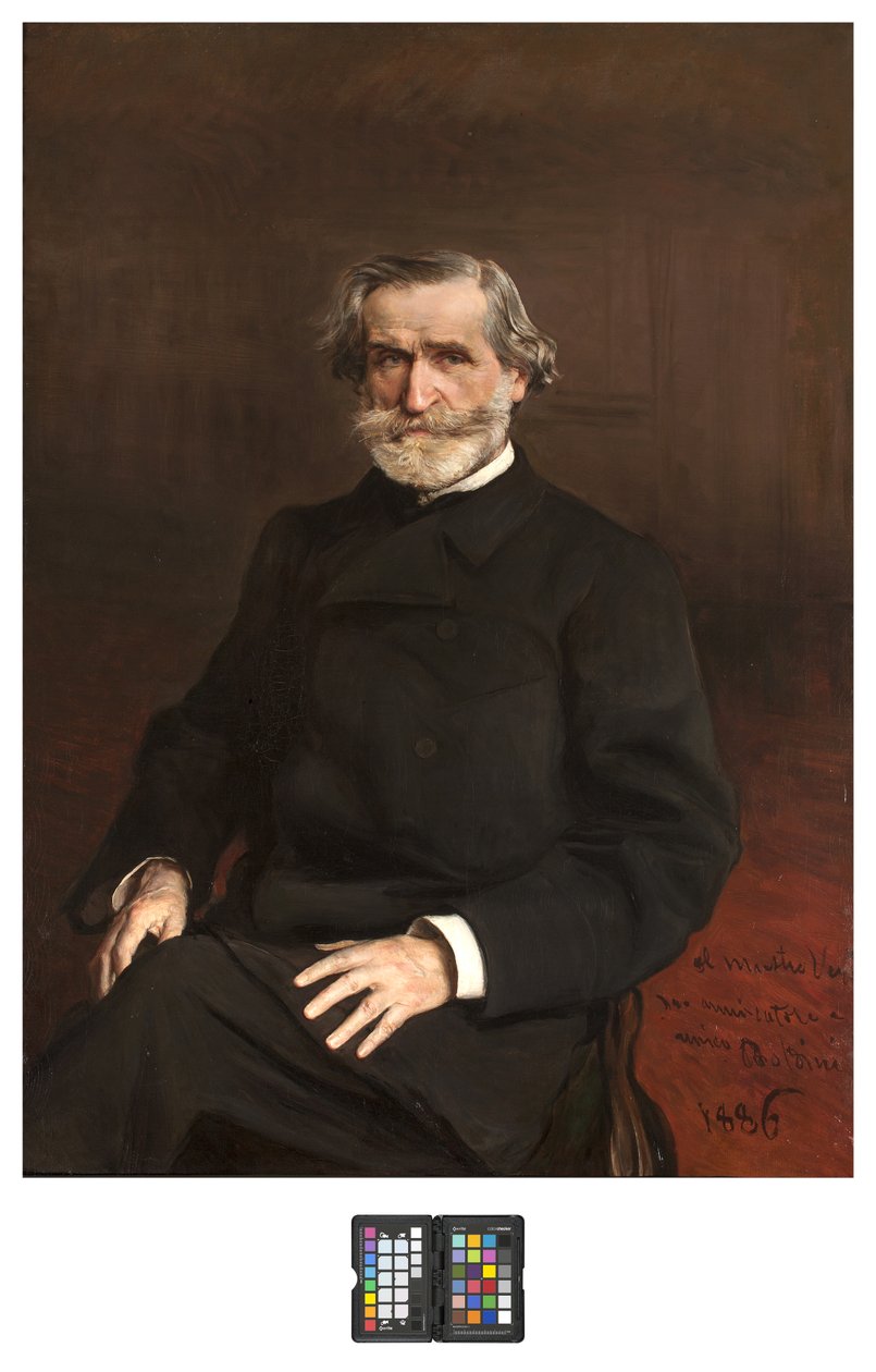 Porträt von Giuseppe Verdi von Giovanni Boldini
