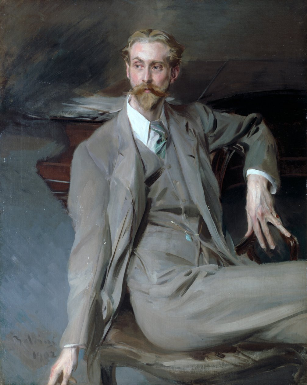 Porträt der von Giovanni Boldini