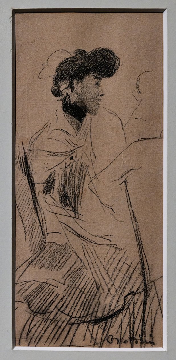 Sitzende elegante Frau von Giovanni Boldini