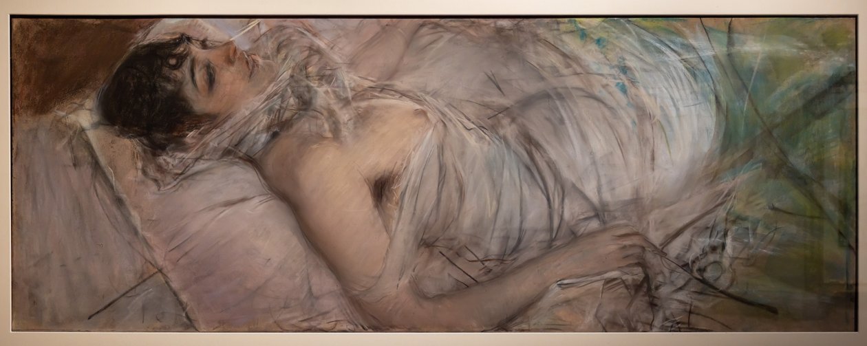 Die Gräfin von Rasty liegend von Giovanni Boldini