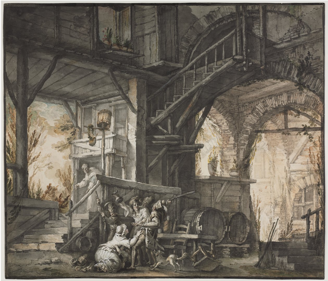 Theaterszene von Giovanni David