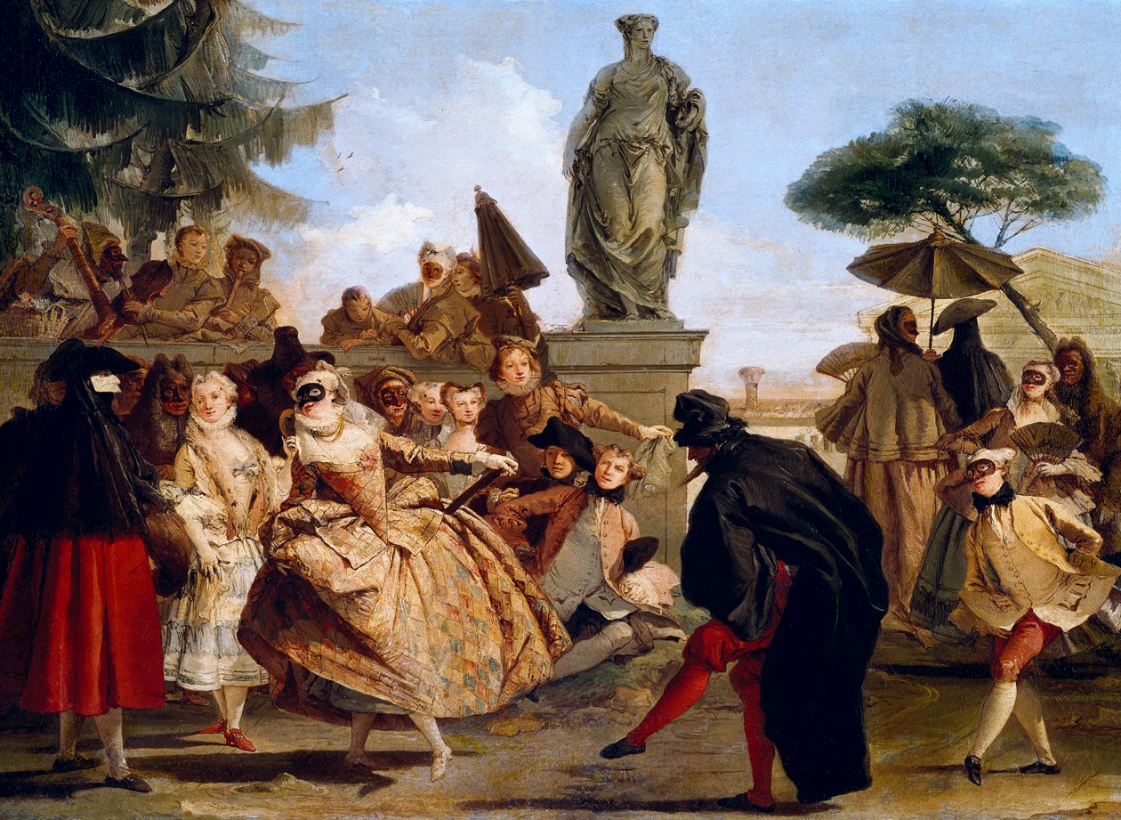 Das Menuett von Giovanni Domenico Tiepolo