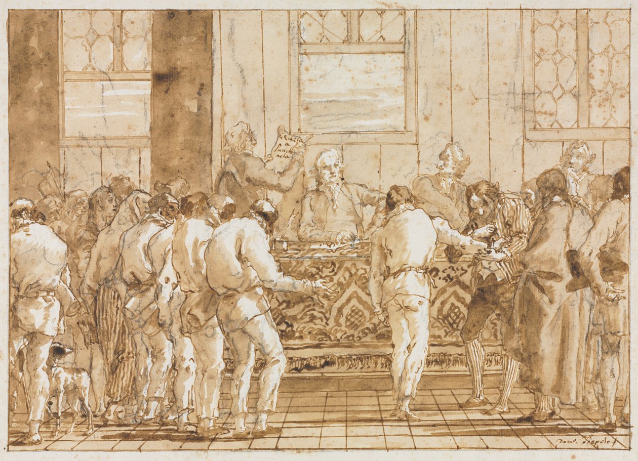 Der Prozess von Giovanni Domenico Tiepolo