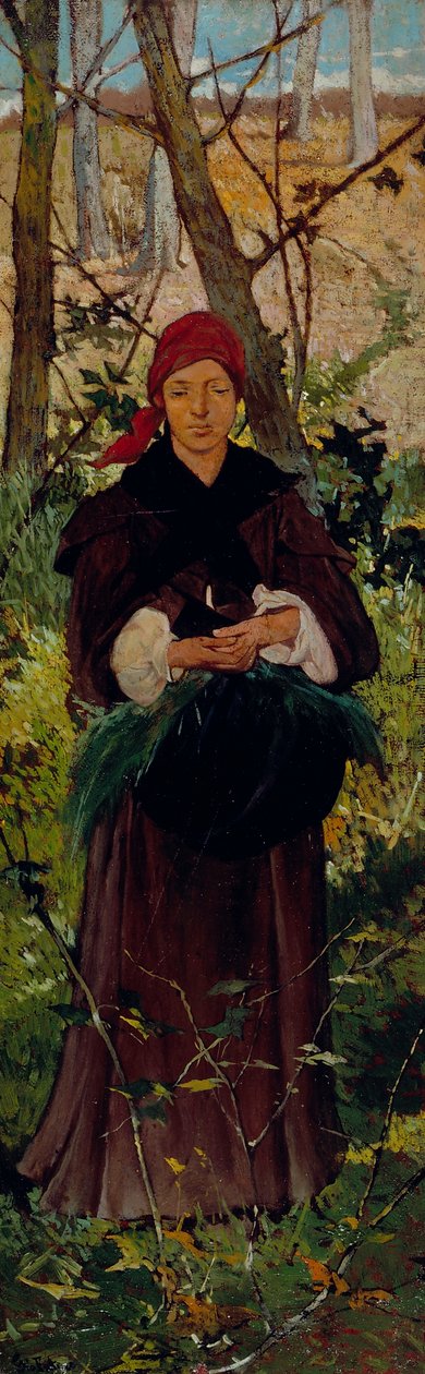 Etruskische Frau von Giovanni Fattori