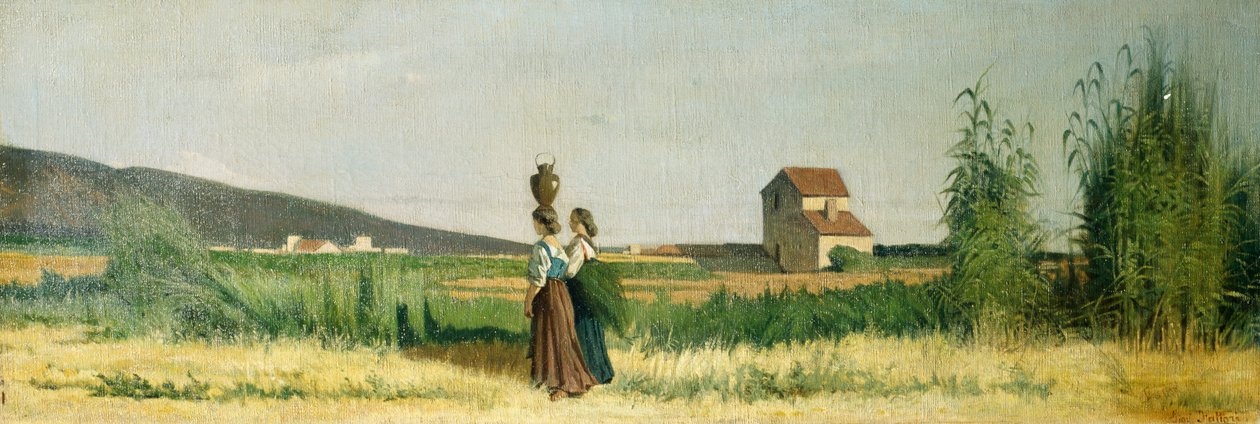 Wasserträger von Livorno von Giovanni Fattori