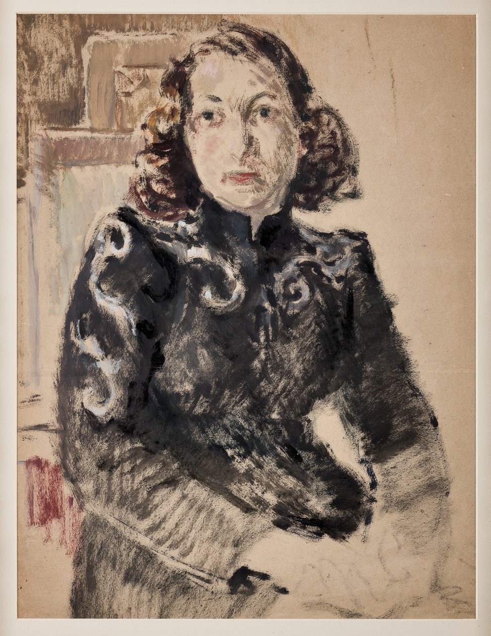 Mädchen in Schwarz von Giovanni Forghieri