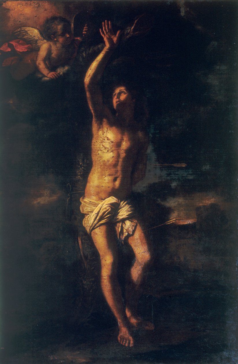 Heiliger Sebastian von Giovanni Francesco Barbieri