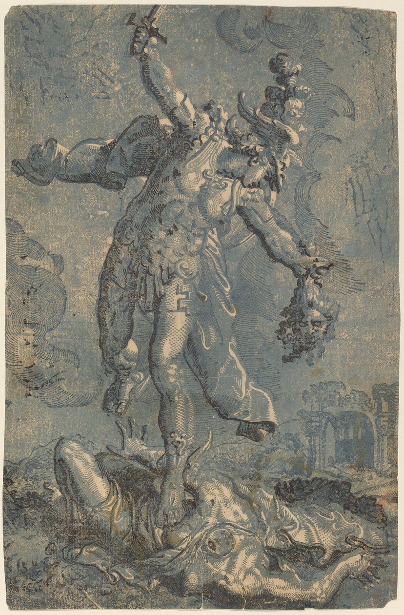 Perseus von Giovanni Gallo after Marco Pino