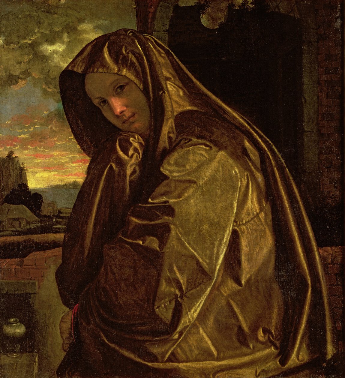 St. Maria Magdalena von Giovanni Girolamo Savoldo