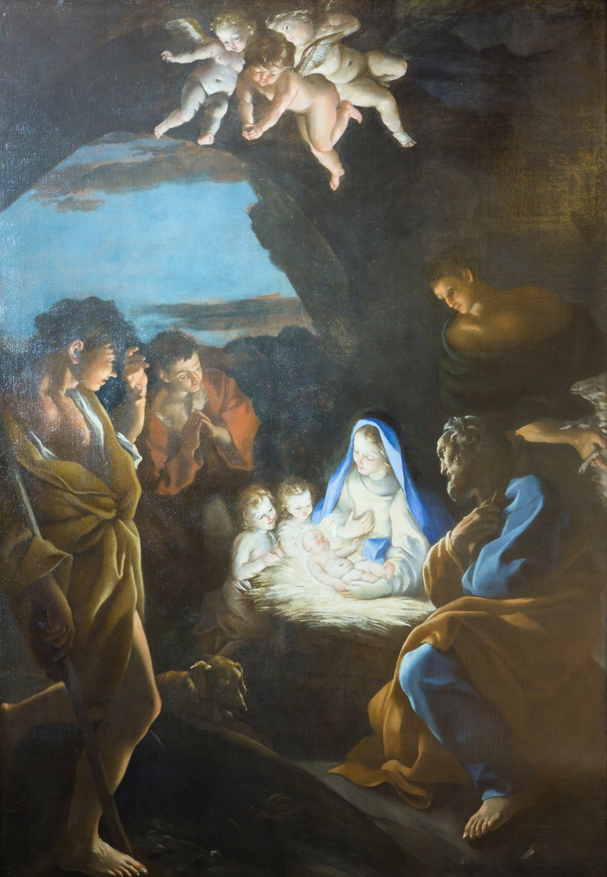 Geburt Christi von Giovanni Lanfranco