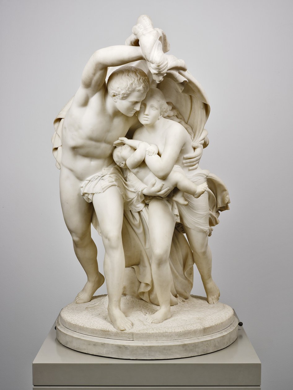 Flucht aus Pompeji von Giovanni Maria Benzoni