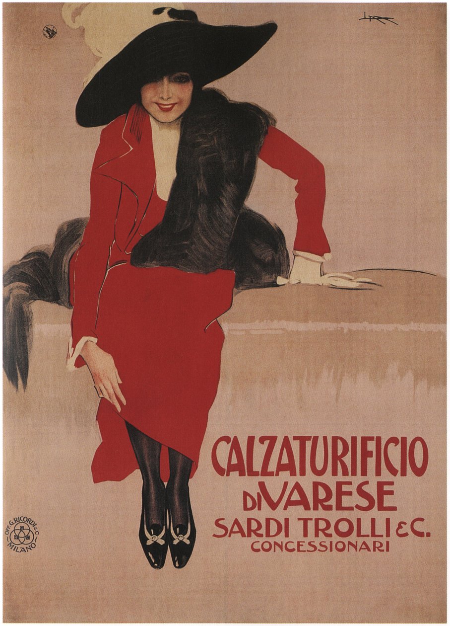 Sardi Trolli Schuhe, 1897 von Giovanni Mataloni