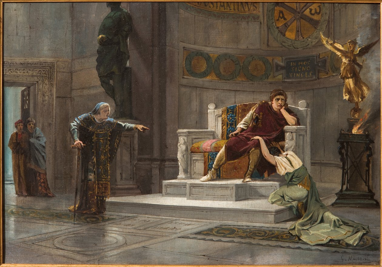 Konstantin und der Sklave von Giovanni Muzzioli