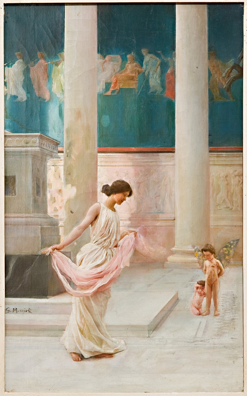 Tanz mit Schleiern von Giovanni Muzzioli