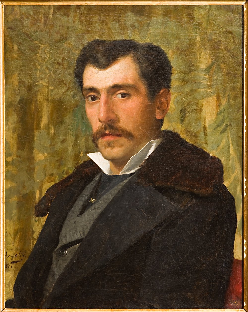Selbstporträt von Giovanni Muzzioli