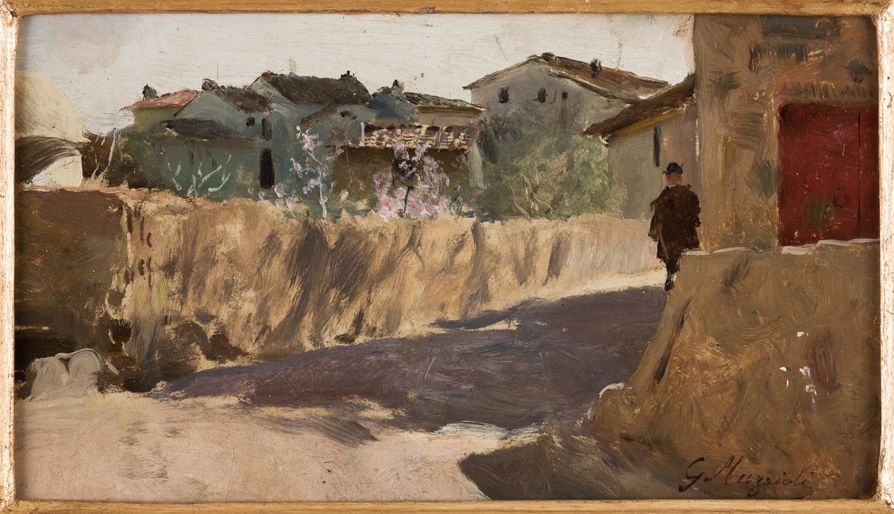 Toskanische Landschaft von Giovanni Muzzioli