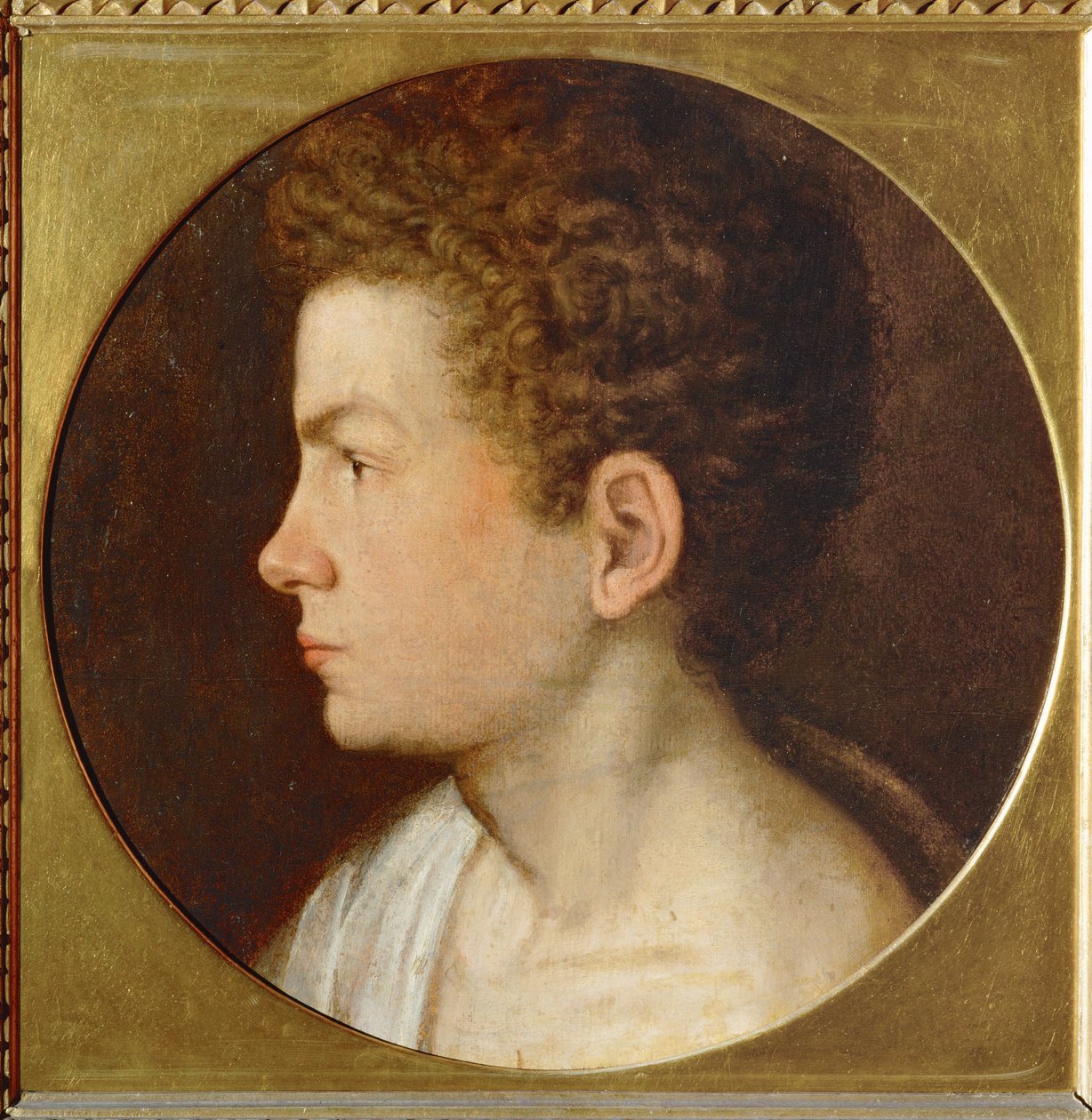 Selbstporträt von Giovanni Paolo Lomazzo