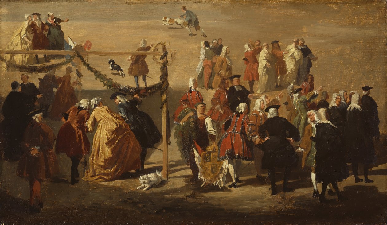 Fest auf der Piazza Navona von Giovanni Paolo Panini
